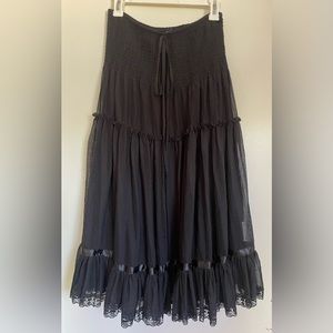 Black shift dress